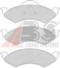 DODGE 5016167AA Brake Pad Set, disc brake